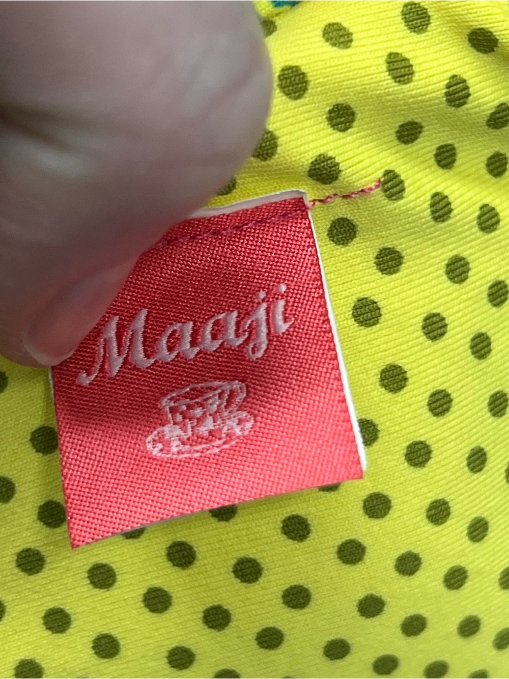 Maaji Reversible Swim Top One Shoulder - Picture 10 of 12